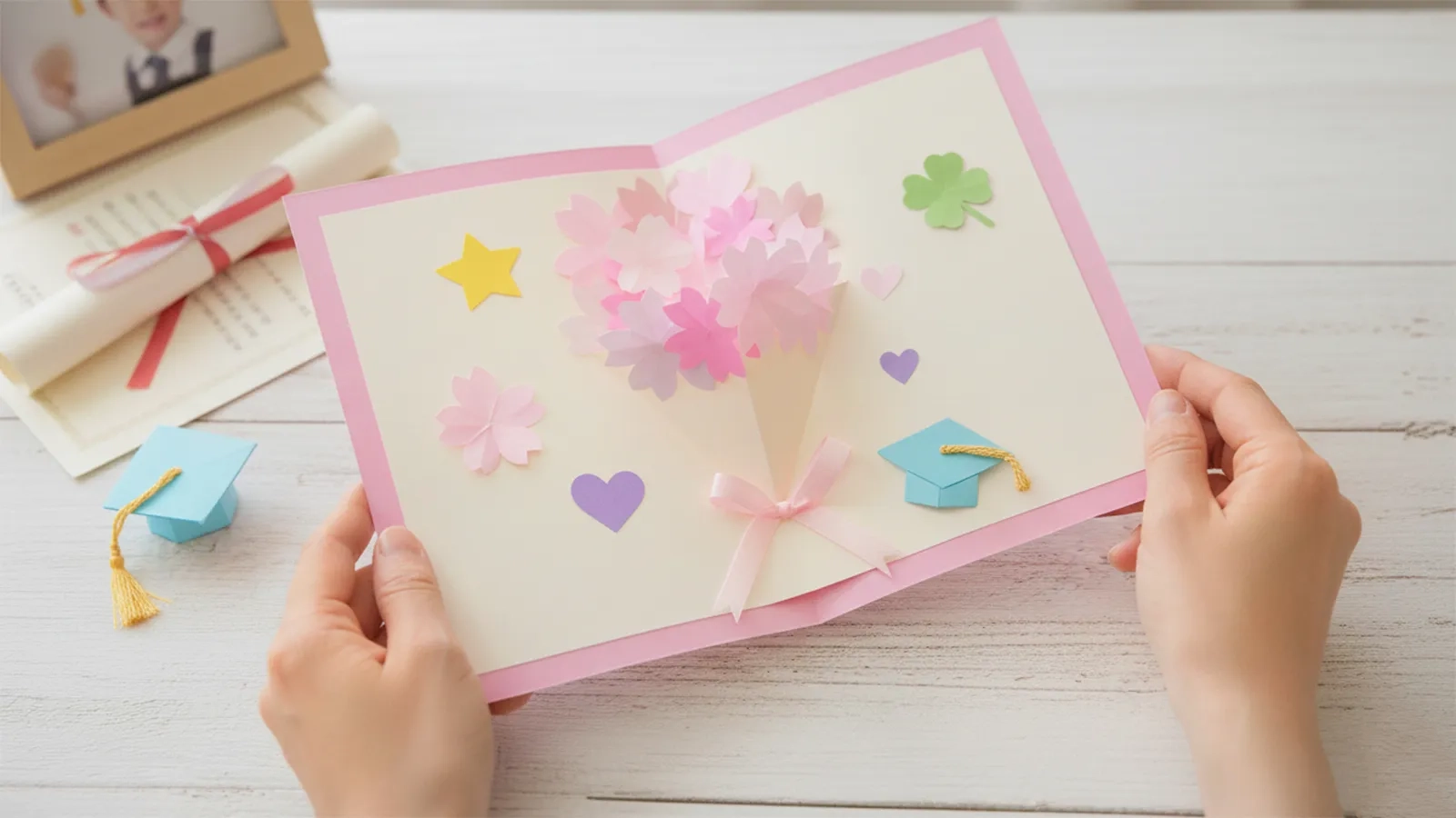 卒園メッセージの書き方。子どもの心に残る言葉と手作り折り紙ギフト