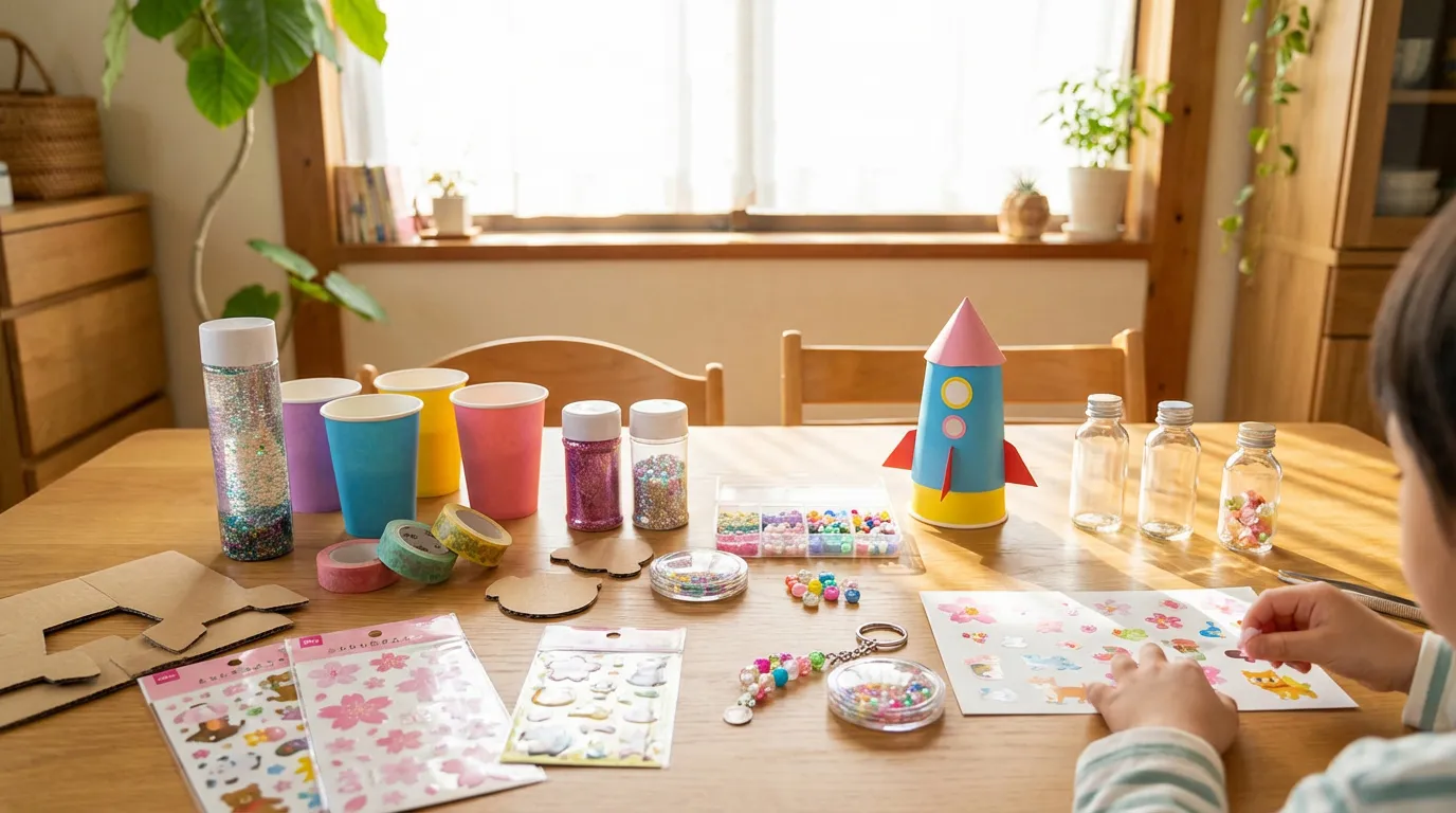 【保存版】春休みの遊びに困ったら100均工作｜親子で盛り上がる簡単・知育アイデア10選（2026）