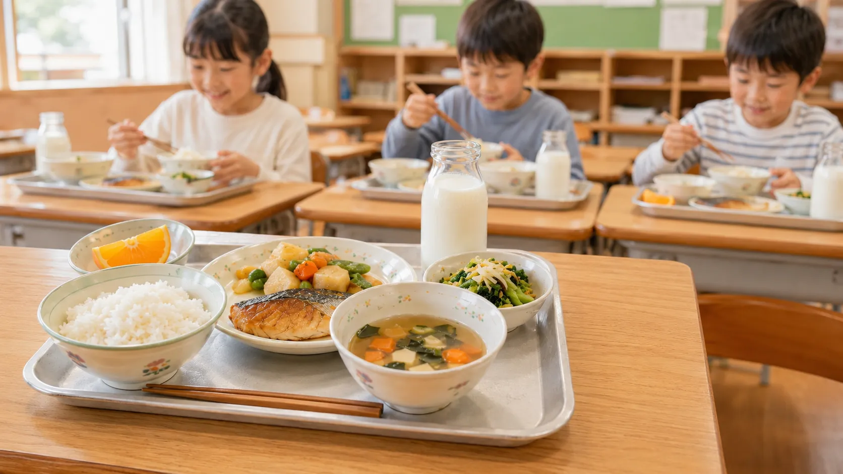 日本の給食・保育食 人気メニュー｜食育のしくみと家庭での取り入れ方