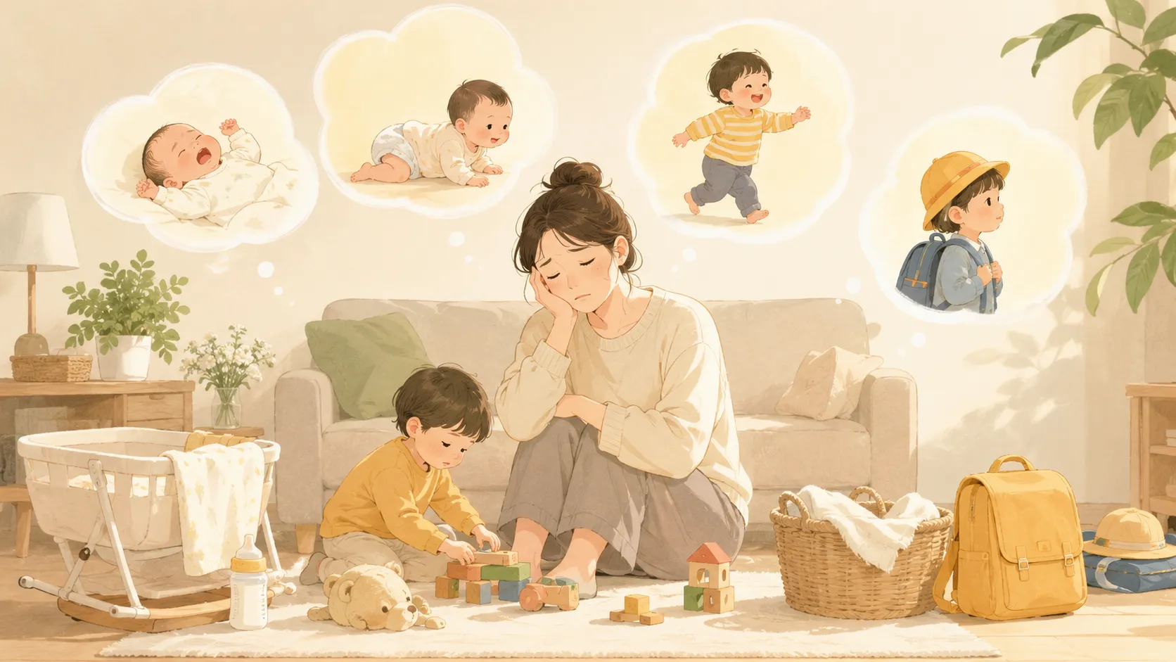 子育てが大変な時期はいつ？疲れた時の休み方と相談先