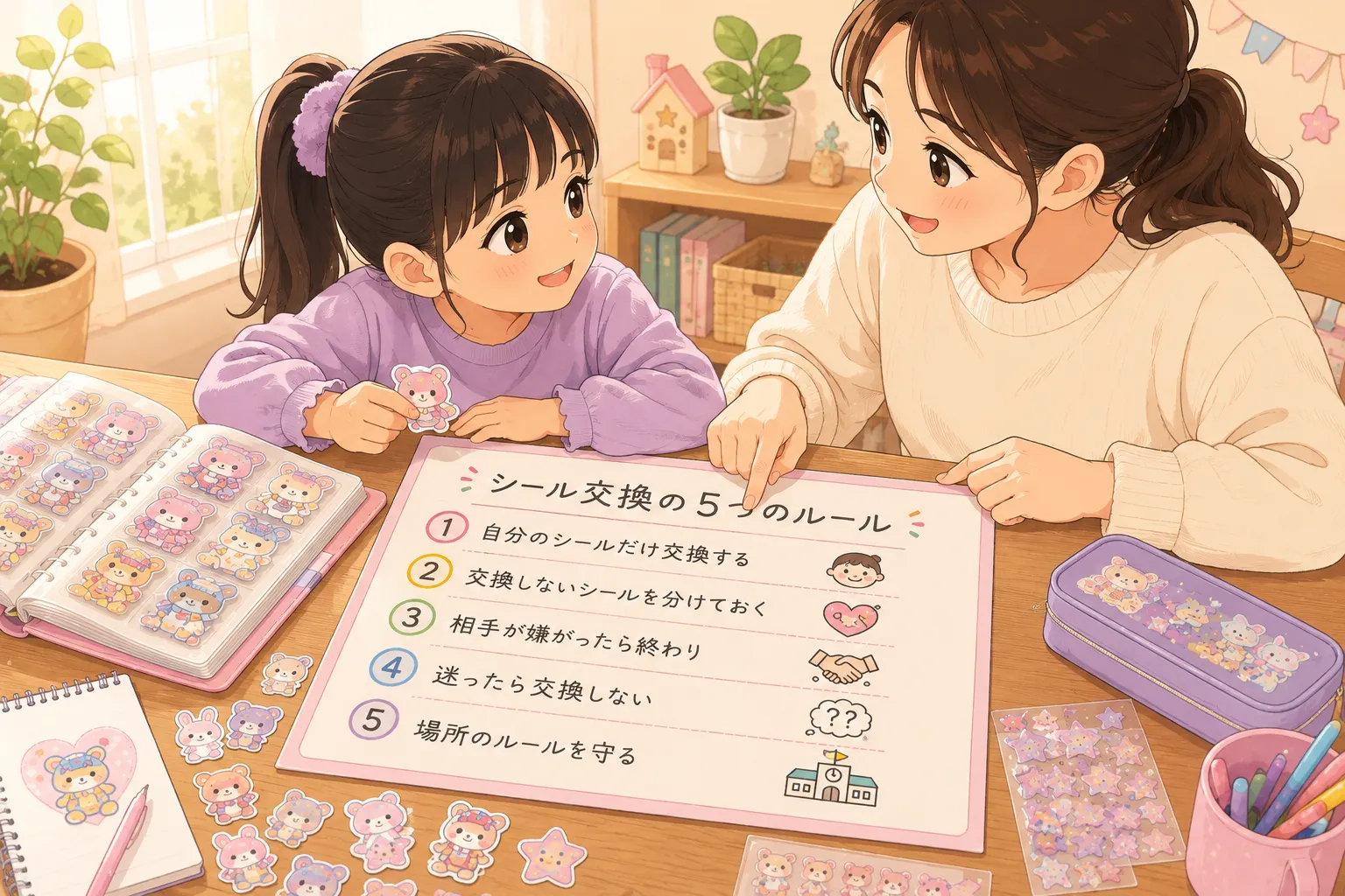 親子で決めておきたい5つのルール【チェックリスト付き】