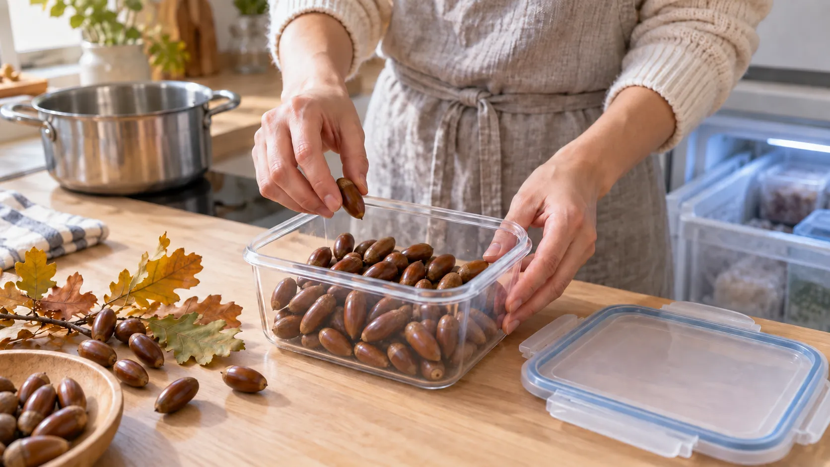 どんぐりの虫処理、料理の鍋を使いたくない!冷凍方法と保存の注意点 どんぐりの虫処理、料理の鍋を使いたくない!冷凍方法と保存の注意点